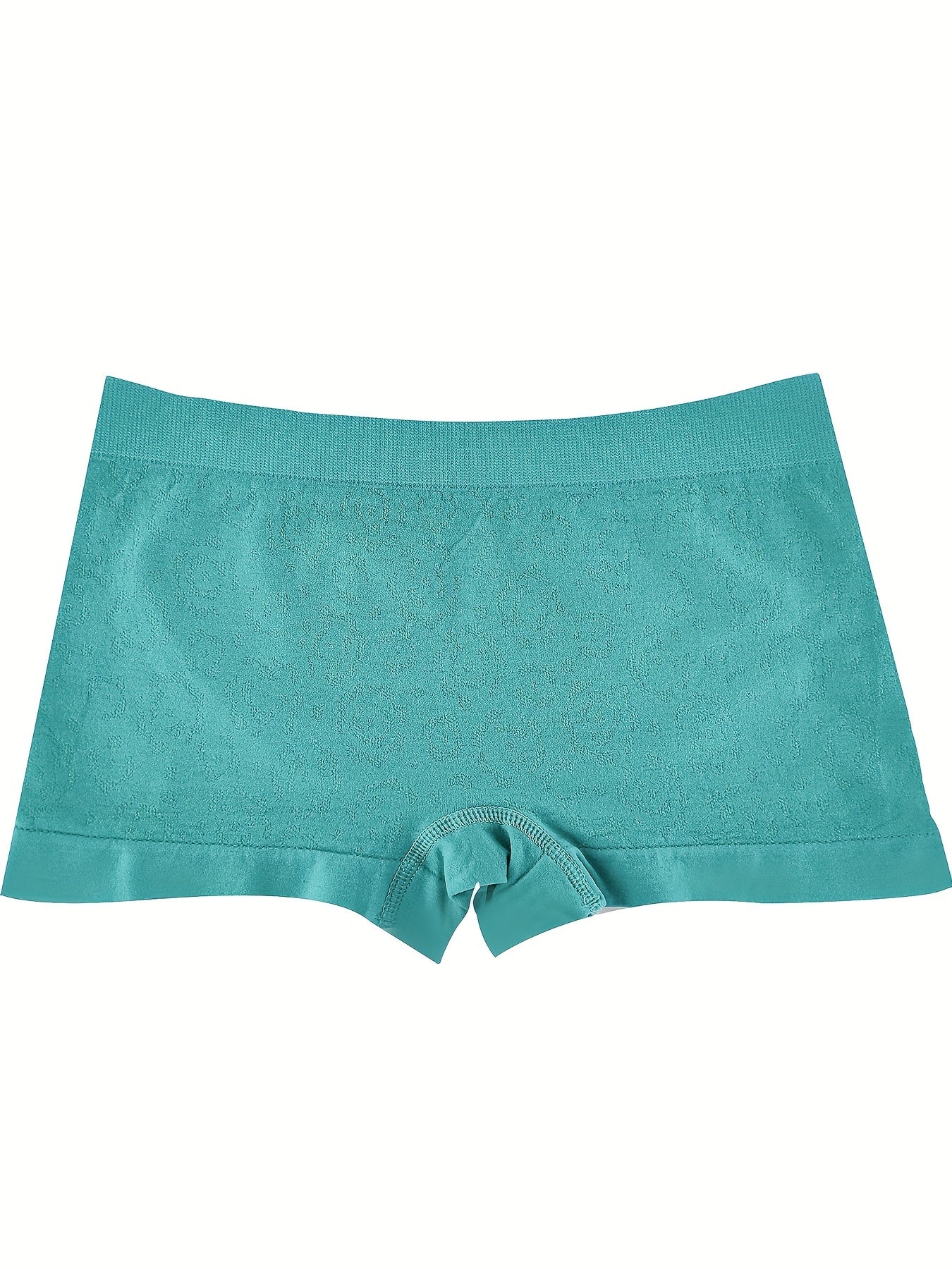 6pcs Jacquard Boyshort Panties Soft & Comfortable Seamless Panties