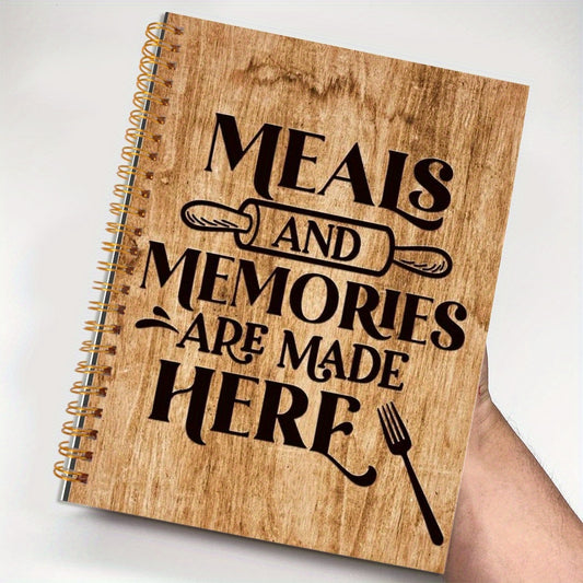 Vintage Wood Grain Notebook with Bible Verses 13 97x21 08cm Writing Journal