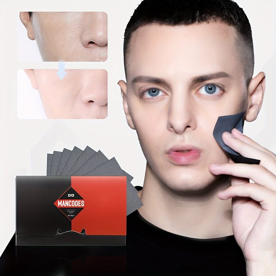 MANCODES Bamboo Charcoal Absorbing Paper 80pcs