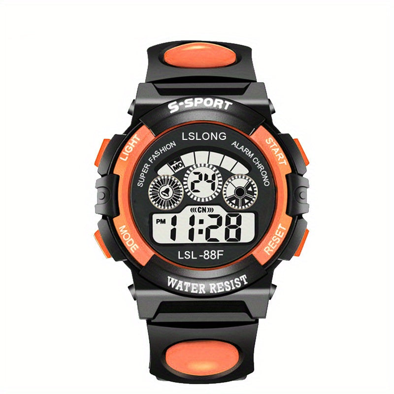 Kids Sports Watch Waterproof Luminous Multifunctional Gift