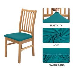 Stretch Chair Seat Cover For Cafe Bar Stool Restaurant Chair Cover