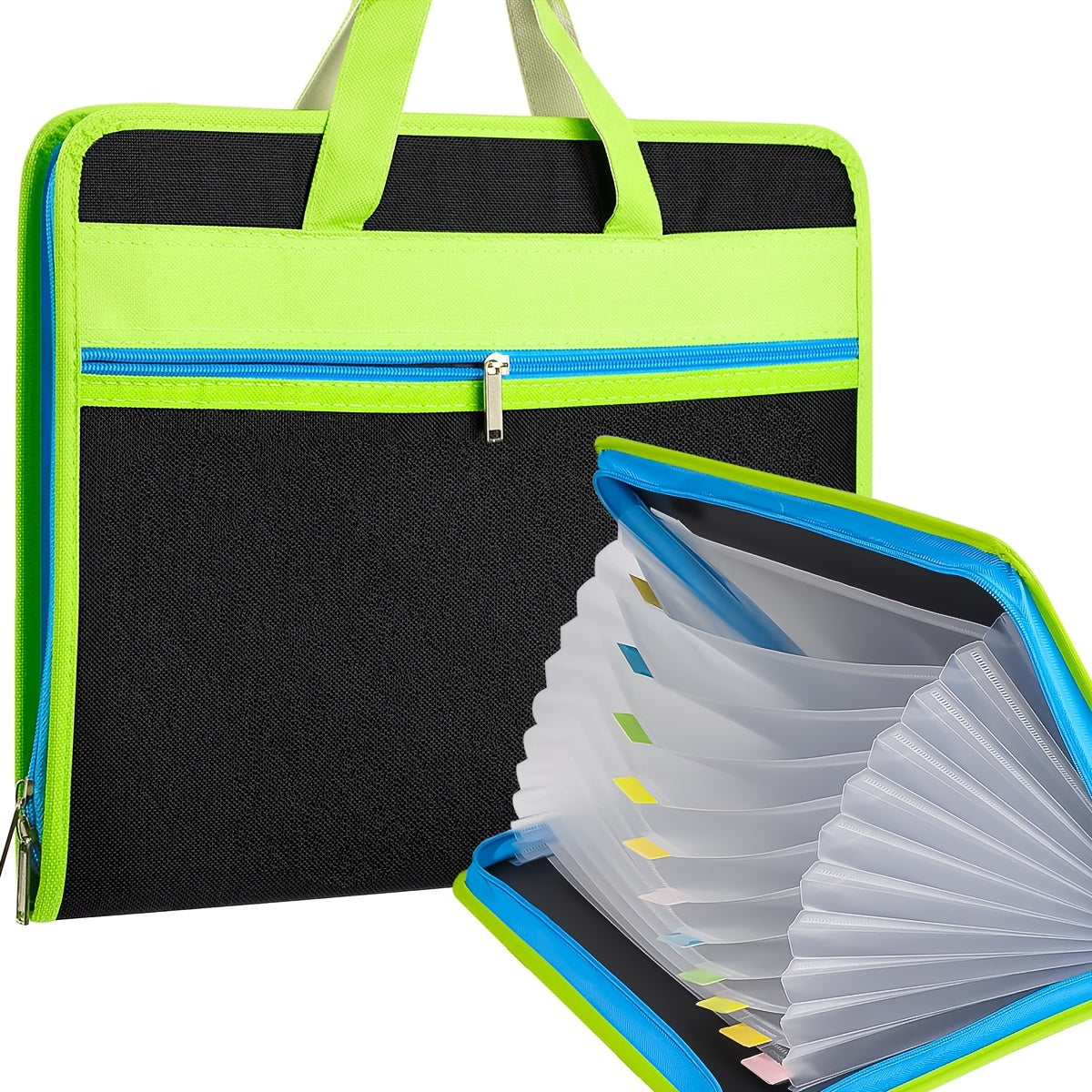 A4 Portable File Folder 13 Pocket Expanding File Folder C