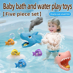 Shark Water Toy Set - Interactive Bath Toys for Kids