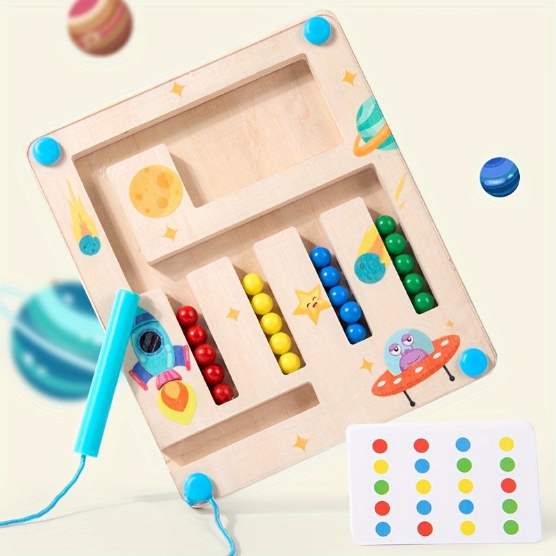 Family Strategy Game Wooden Perception Reasoning Enhancement