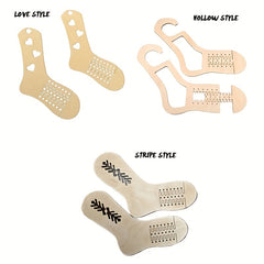 DIY Braided Socks Wooden Model Crochet Hook Set