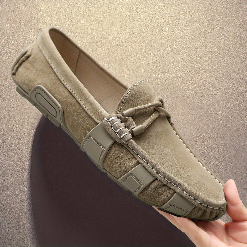 Men's Casual Boat Shoes Lightweight Slip On Shoes Flat Shoes Men's Footwear