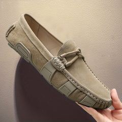 Men's Casual Boat Shoes Lightweight Slip On Shoes Flat Shoes Men's Footwear