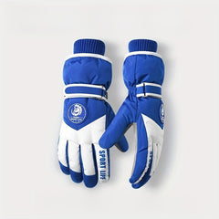 Men's Warm Non-slip Touch Screen Gloves Winter Skiing Waterproof Gloves