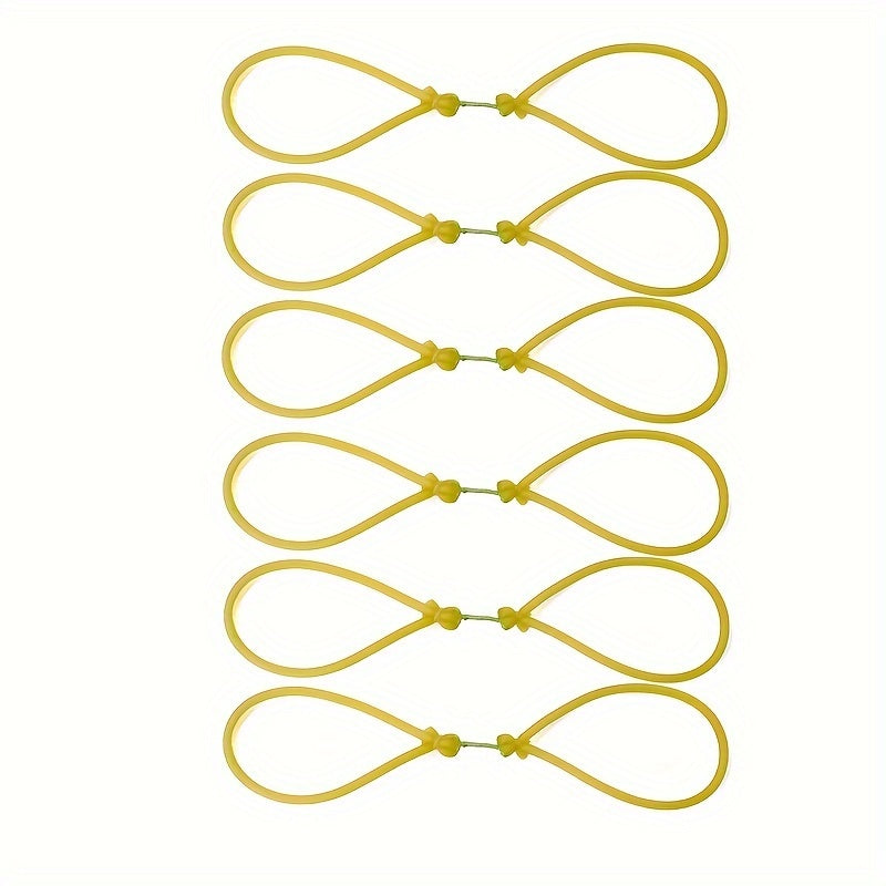 9pcs Bow Fishing Tubular Bands Replacement Rubber Band