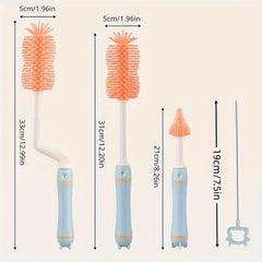 3pc Bottle Cleaner Pacifier Straw Brush Set Easter Gift