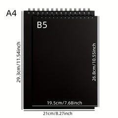 Coil Sketch Paper 120 Pages Daily Photo 2 Sizes