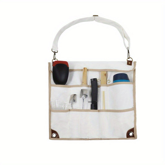 Portable Camping Cutlery Storage Bag for Barbecue and Picnic Cookware
