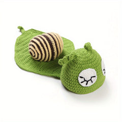 Newborn Snail Crochet Knitted Photo Outfit Baby Costume