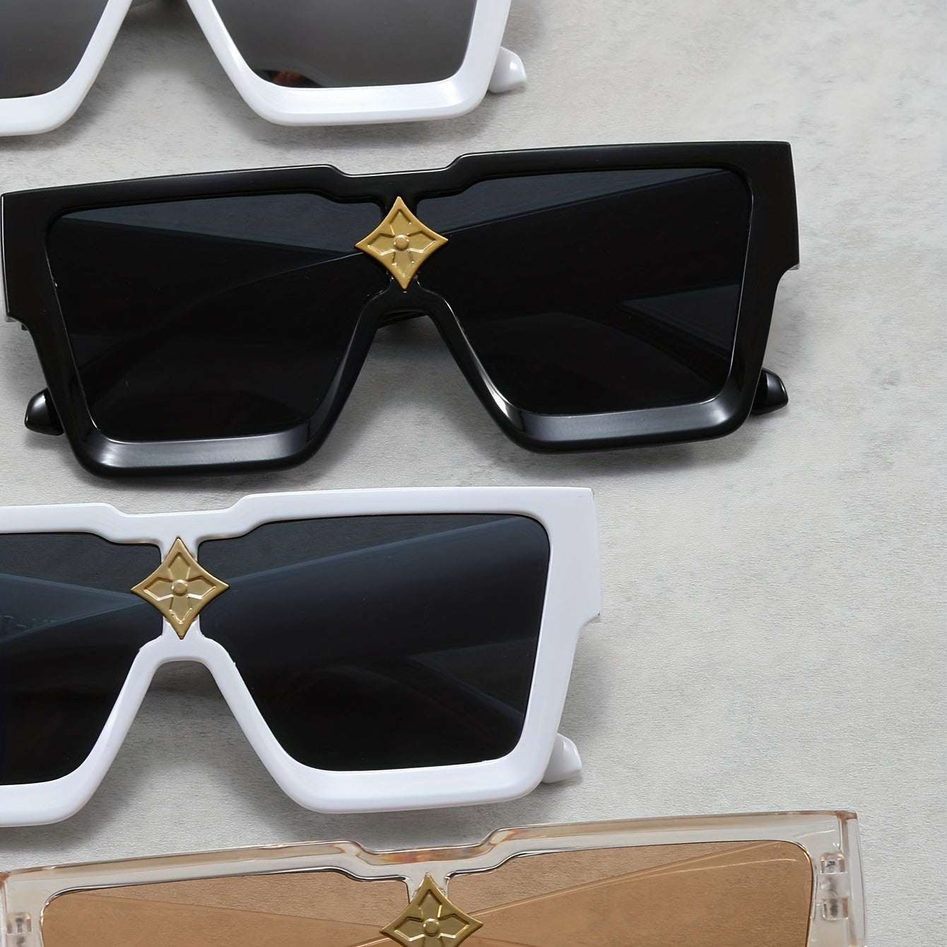 Men's Large Frame Sunglasses UV Resistant For Cycling Travel Outdoor