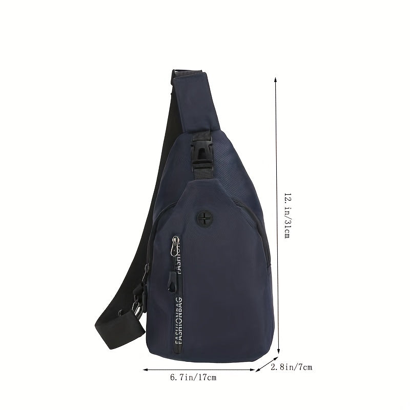 Large Capacity Diagonal Backpack Waterproof Casual Shoulder Bag