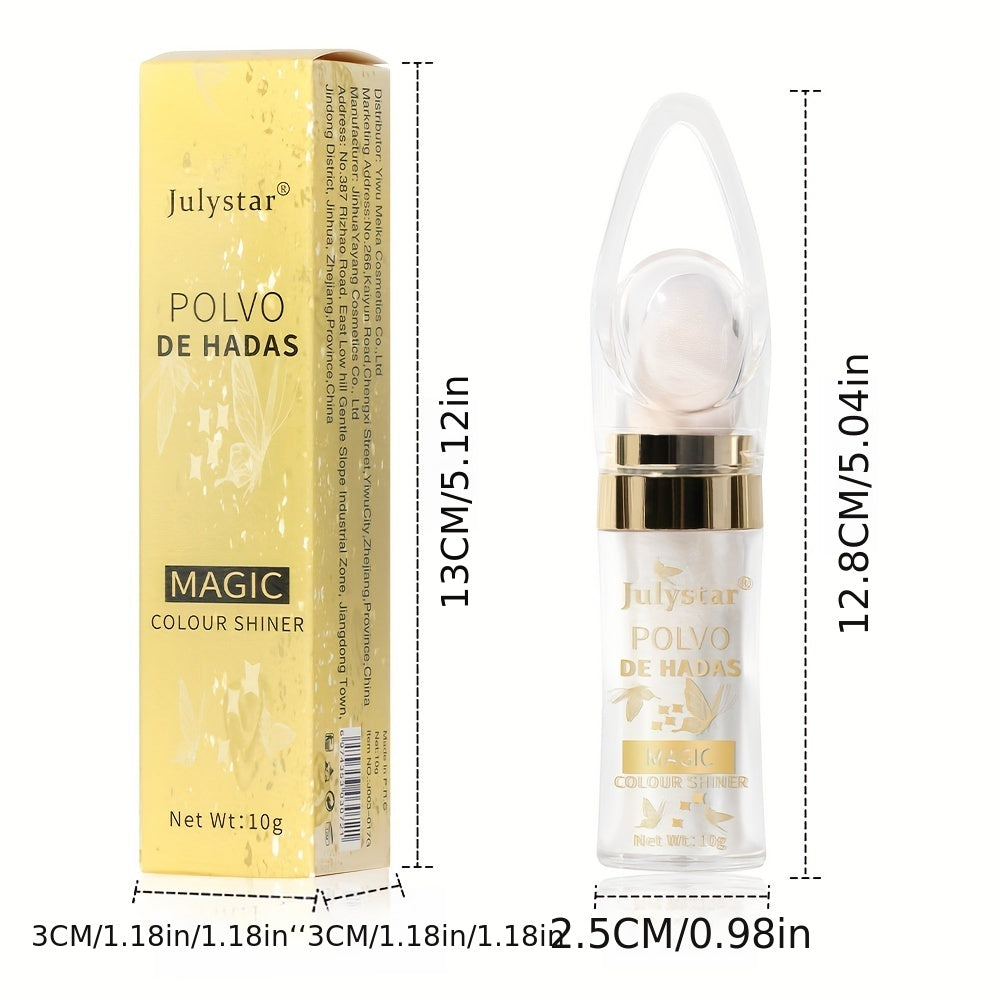 Moonbeam Glitter Highlighter Powder Stick for Face Body Lips Eyes