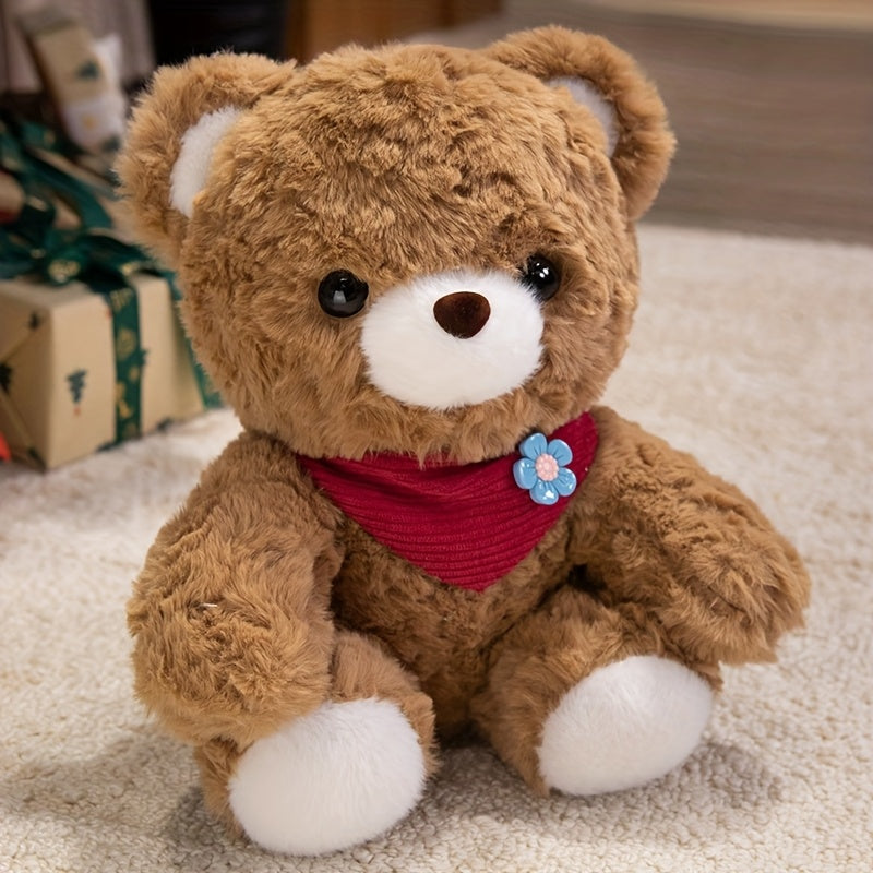 Teddy Bear Plush Toy Scarf Bear or Birthday Gift for Boys and Girls