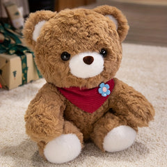 Teddy Bear Plush Toy Scarf Bear or Birthday Gift for Boys and Girls