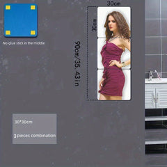 Acrylic Flexible Mirror Sheets Self Adhesive Mirror Tiles