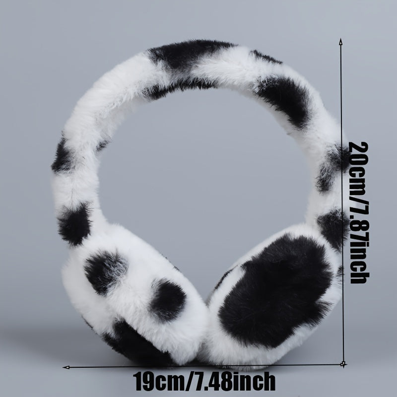 Women's Foldable Ear Warmers Winter Thickened Windproof Ear Covers