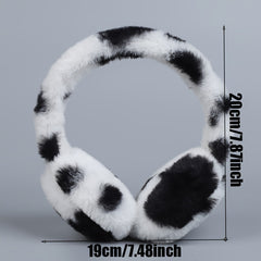 Women's Foldable Ear Warmers Winter Thickened Windproof Ear Covers