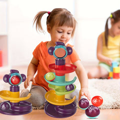 5 Layer Ball Track Tower Educational Toy for Kids