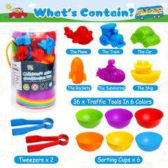 KIZH TPU Counting Transport Matching Game with Rainbow Bowls