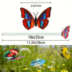 30pcs Butterfly Garden Stakes Outdoor Decor Graduation Spring Summer Ornaments