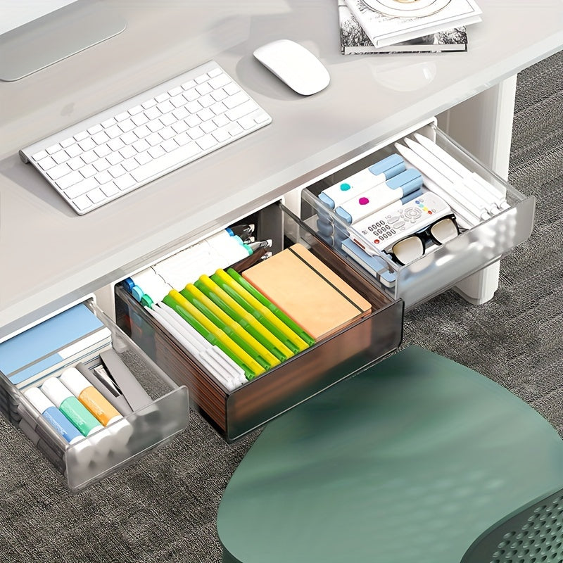 Office Desk Storage Box Hanging Installation Three Sizes Available