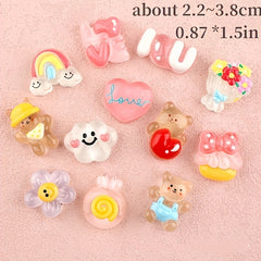 DIY Rainbow Bear Accessories: Ear Jewelry, Phone Cases, Keychains