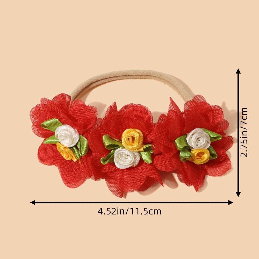 Chiffon Flower Headband for Girls