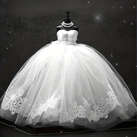 Princess Girl Wedding Dress Halloween Christmas Thanksgiving Gift Model