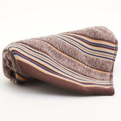 3pcs Striped Hand Towels Set Cotton Face Towel Ultra Soft And Highly Absorbent