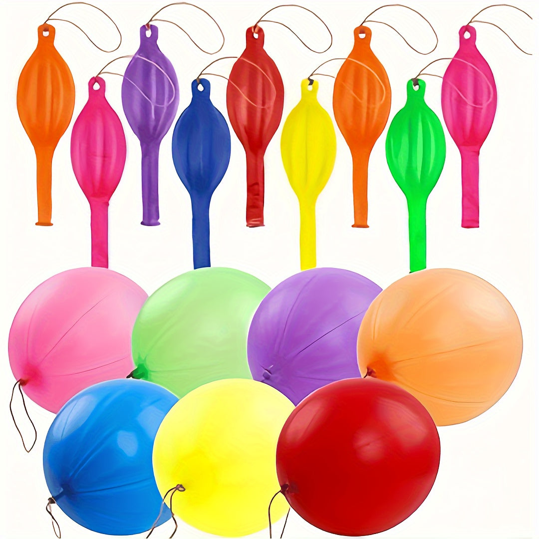 Kids Punch Balloons Set - Heavy Duty Bounce Balloons