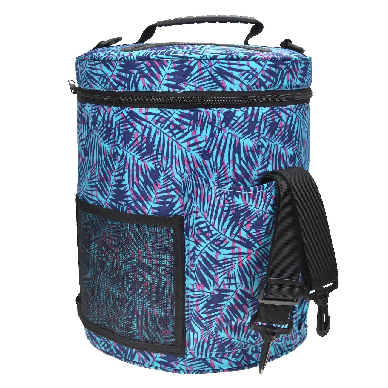 Cylindrical Yarn Storage Bag Large Capacity Non Slip Crochet Bag