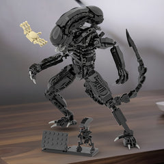 Alien Xenomorph Building Blocks Toy Set Party Decoration Accessory