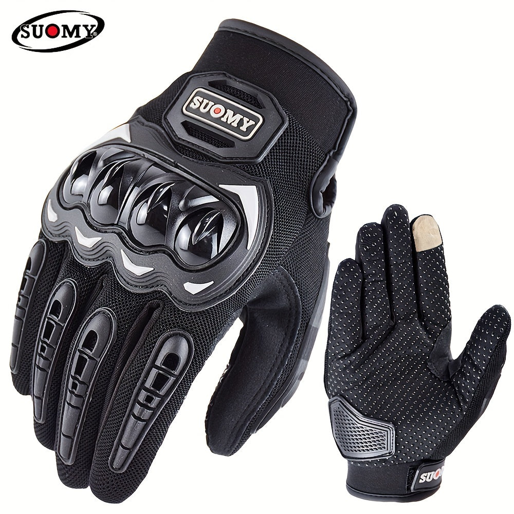 Summer Motorcycle Gloves Touch Screen Full Finger Guantes Moto Protective