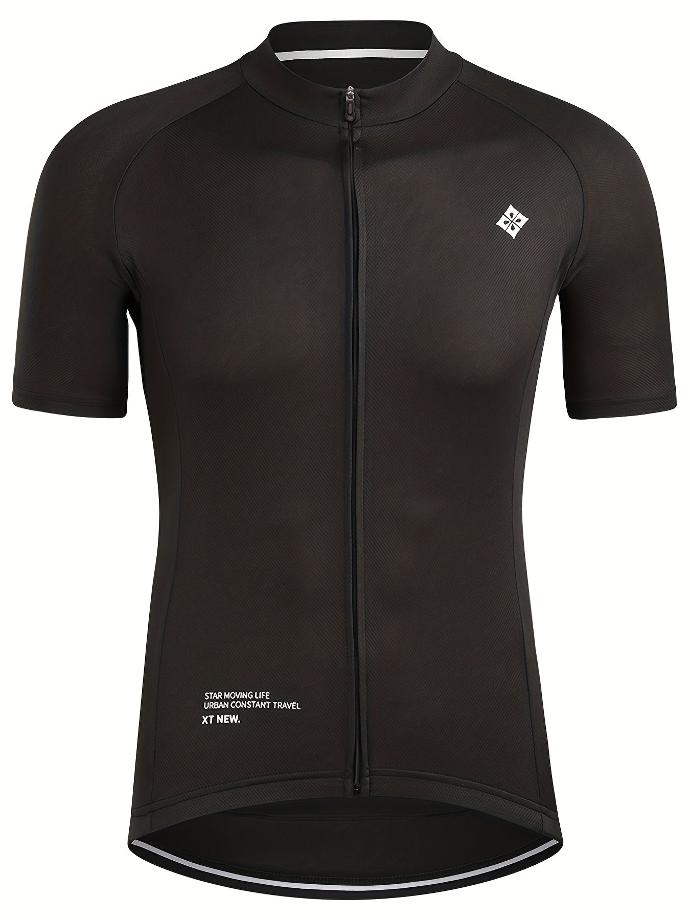 Quick Dry Men's Cycling Jersey with Breathable Moisture Wicking Fabric