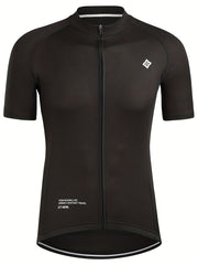 Quick Dry Men's Cycling Jersey with Breathable Moisture Wicking Fabric
