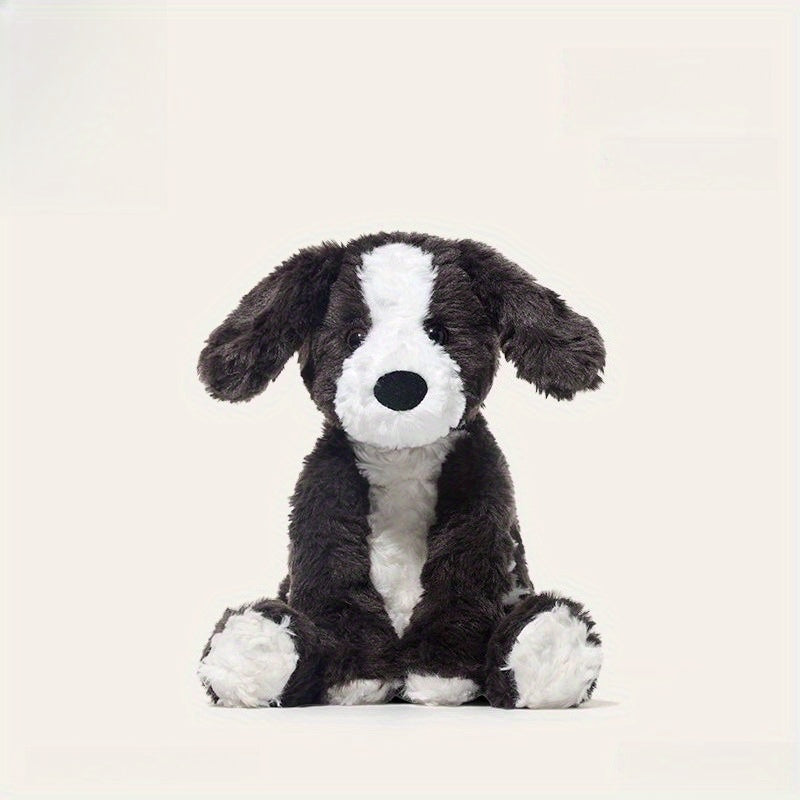Cute Border Collie Plush Dog Stuffed Animal Soft & Cuddly