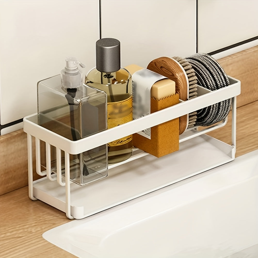 Kitchen Sink Caddy Sponge Holder Organizer