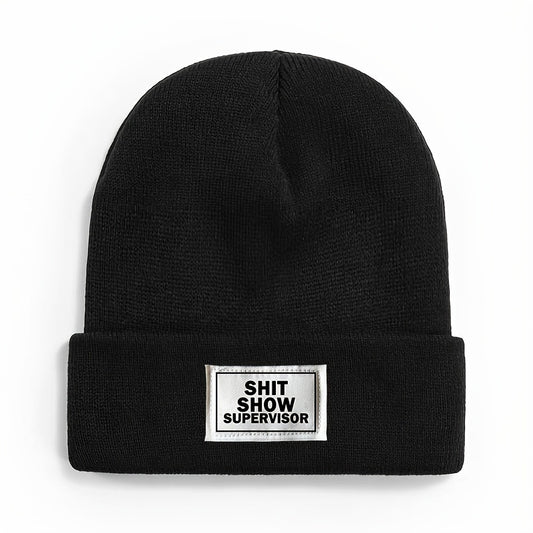 Winter Warm Knitted Hat Outdoor Hip hop Beanie