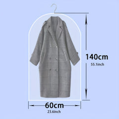 Transparent Clothing Dustproof Bag Portable Washable Storage Bag