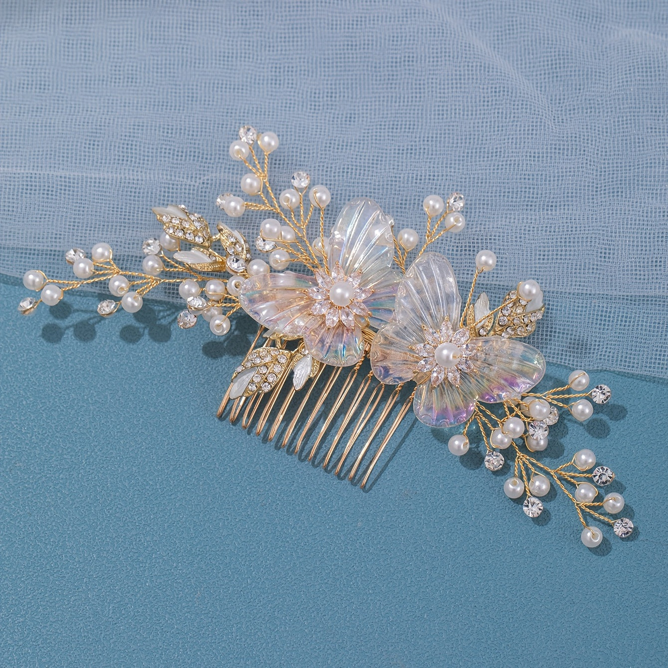 Girl's Butterfly Comb Princess Hairpin