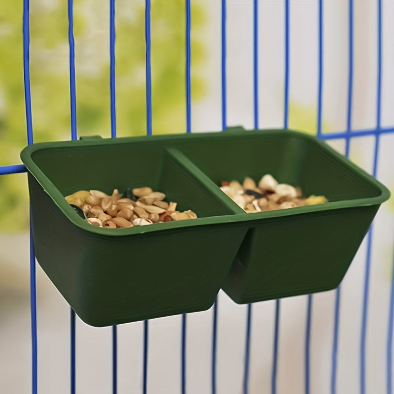 2pcs Bird Food Boxes Rabbit And Bird Trough Pet Bird Supplies