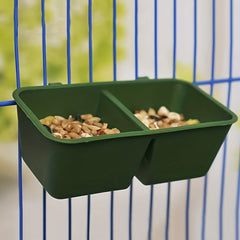 2pcs Bird Food Boxes Rabbit And Bird Trough Pet Bird Supplies