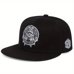 Sunshade Adjustable Baseball Cap Eye of Horus Pattern Outdoor Sport