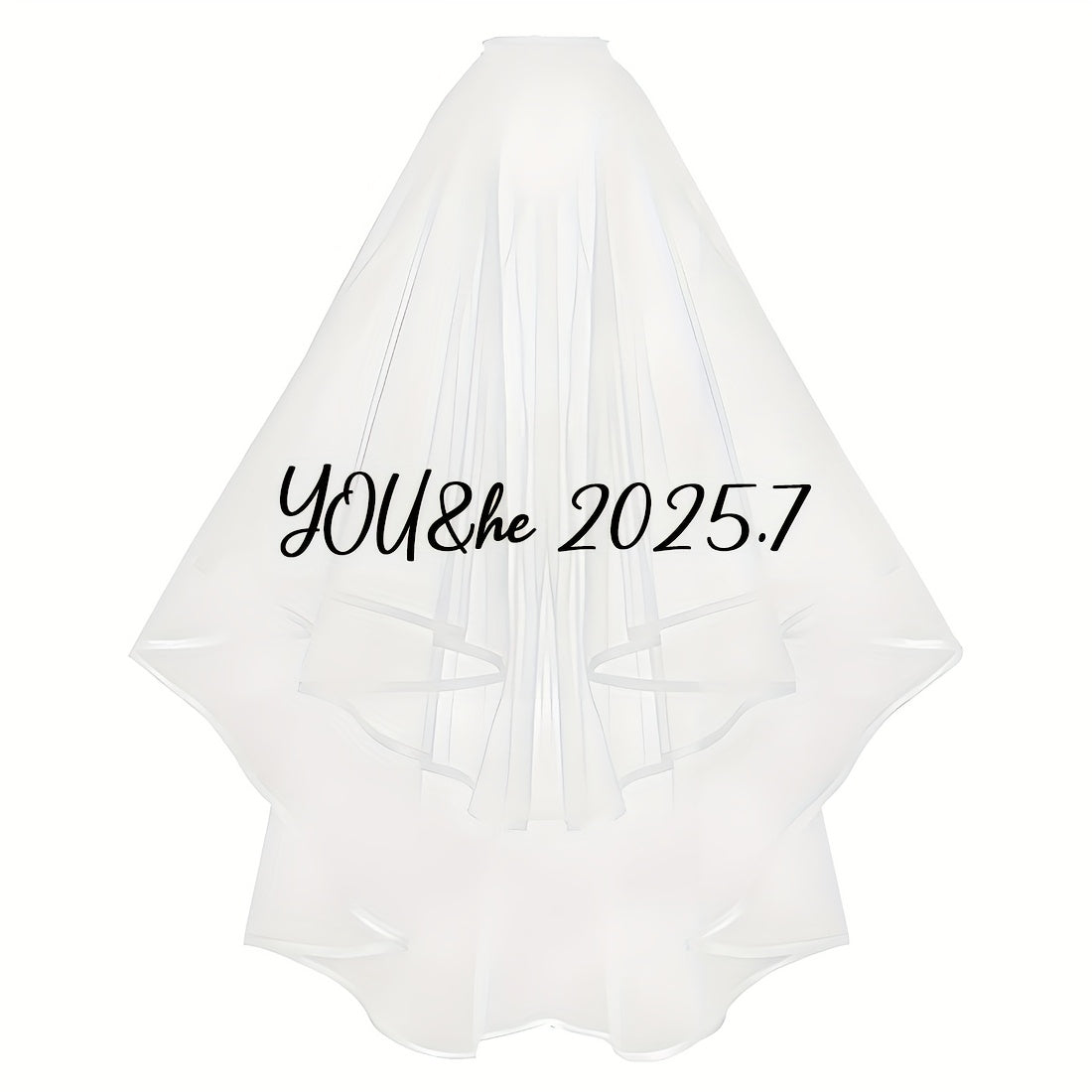 Personalized Veil Birthday Party Gothic Funeral