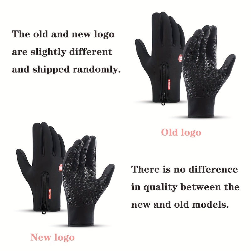 Warm Touch Screen Full Finger Gloves for Outdoor Activities