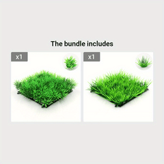 Artificial Grass Plant Lawn Aquarium Landscaping